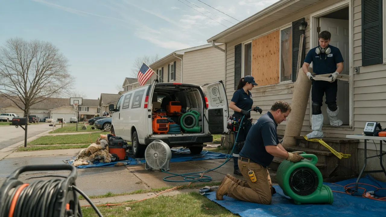 Water Damage Restoration in Java Center, NY near me
